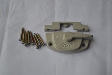 Pella Used Window Double-Hung Champagne Sash Lock. 2" on center holes W/4 SCREWS