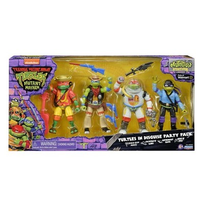 Teenage Mutant Ninja Turtles: Mutant Mayhem Turtles in Disguise Costume 4 Pack