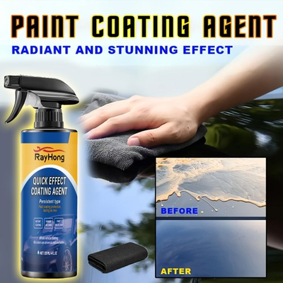 #ad Car Coating SprayQuick Effect Coating AgentCar Scratch Wax Polish Spray Liquid $12.99