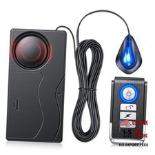 Car Vibration Alarm with Simulated Anti-Theft Light, 110dB Loud Wireless