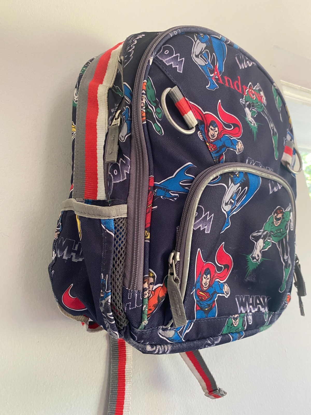 Superman Marvel Comic Kids Backpack - Sport Travel Bag for Boys image 2