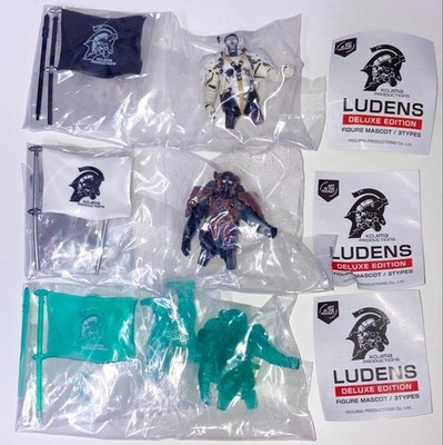 [set of 3] LUDENS PVC Figure DELUXE EDITION 80mm KOJIMA PRODUCTIONS Gachapon