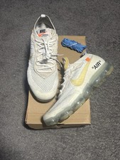 Nike Air Vapormax Off-White 2017 White Size 10 Mens AA3831-100