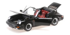 Minichamps 1/18 PORSCHE 911 CARRERA 3.2 CABRIOLET BLACK 1983 - 100063035