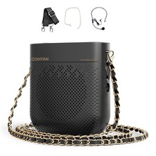 Voice Amplifier for Teachers, Portable Bluetooth Wired Microphone Speaker, ...