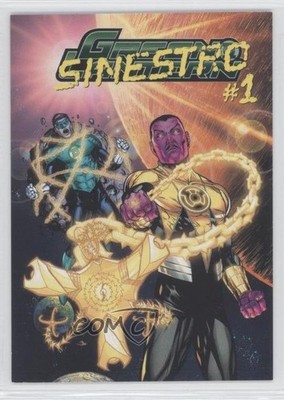 2015 Cryptozoic DC Super Villains Forever Evil Sinestro #FE8 1u6