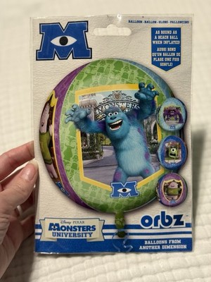Monsters University Inc ball balloon (1 count) orbs anagram party disney pixar