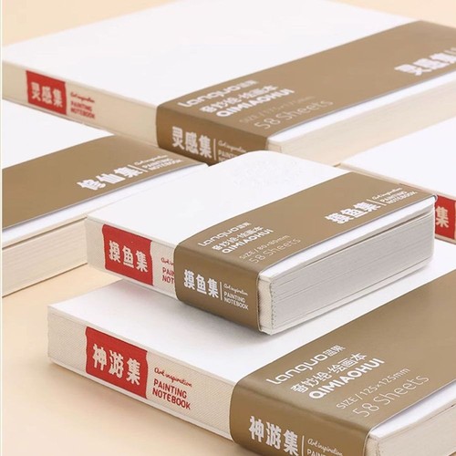 58Sheets Thick Paper Sketchbook Art Supplies Notebook High-quality Draw Book - Picture 3 of 17