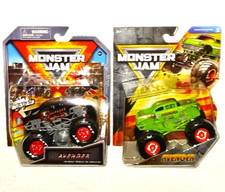 MONSTER JAM 1/64 AVENGER - Lot of 2 NEW CHEVY MONSTER TRUCKS