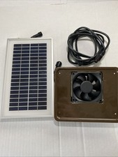 ASL Solutions Dog palace Breeze Solar Fan For Doghouse Or Science Project