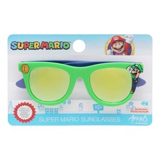 Nintendo Super Mario Luigi Kids Classic Sunglasses Green