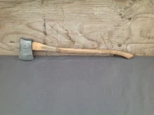 Chunky Unmarked Single Bit Axe