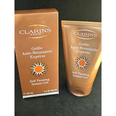 Clarins Self Tanning Instant Gel Auto-Bronzante Express 4.4 oz 125ml NIB