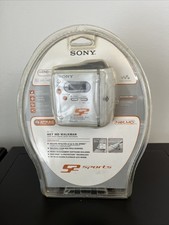 SONY MZ-S1 Walkman S2 Sports Net MD High Speed Digital Music Recorder NIB Rare