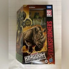 Transformers Kingdom War For Cybertron Trilogy Rhinox Voyager Class New Sealed
