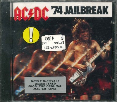 AC/DC '''74 Jailbreak'' CD-Album