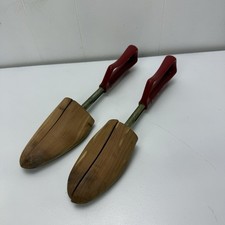 Vintage Rochester Shoe Tree Co Florsheim Travel Tree Cedar 3 Shoe Keeper