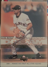 Upper Deck 2002 Honor Roll Rich Aurilia #50 SF Giants MLB Baseball Card