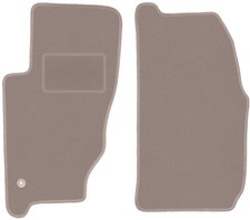 Fußmatten Automatten Vorne Velours Beige für Jeep Cherokee Liberty KJ 2002-2007
