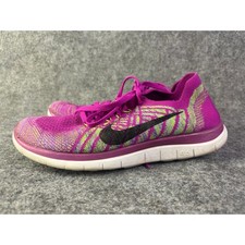 Nike Free 4.0 Flyknit Womens Size 8 Magenta R...