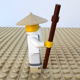 LEGO Ninjago Movie: Sensei Wu, STAFF, njo0354, 70612, MECH DRAGON, 2017