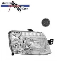 Scheinwerfer Rechts H4 MIT Stellmotor FÜR Fiat Panda 2003 - 2009