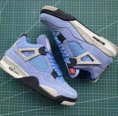 #ad Jordan Air Joran 4 Retro quot;University Bluequot; Mid Top Men#x27;s Size7 12 $83.69