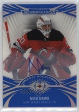 2021-22 Upper Deck Ultimate Collection Introductions Nicolas Daws Nico Auto 4z8