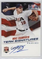 2015 Panini USA Baseball 80/399 Mike Shawaryn #MS Auto 0rd2