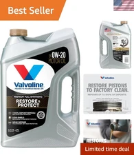 Restore & Protect Full Synthetic 0W-20 Motor Oil 5 Quart - Ultimate Engine Care