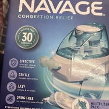Navage Congestion Relief  Irrigation System NIB