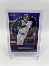 2025 Barry Larkin Reds Topps Museum Collection Purple 29/99