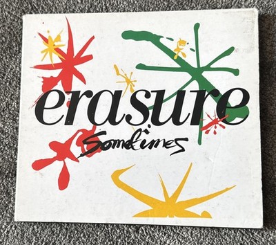 Erasure: Sometimes CD 5 Track Single Card Sleeve Mute Records