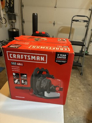 #ad Craftsman 2 Cycle Backpack Leaf Blower Model CMXGAAH46BT $179.99