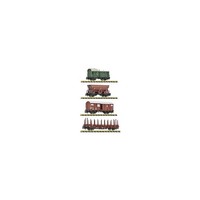 Fleischmann 6660119 4 Piece Set: Goods Train, Db New In Ovp