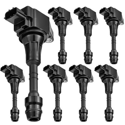 Ignition Coil Set of 8 Fit For 2008-2015 Nissan Titan 5.6L High Quality UF551