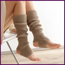 Women Leg Warmers Winter Girl Female Leg Cover For Gym Fitness y2k Wool Latin
