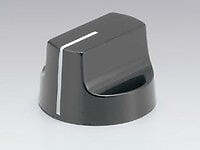 Sato Parts # K-90-M (Medium) 6.0mm Shaft, Bar Knob with Indicator Line - Picture 1 of 3