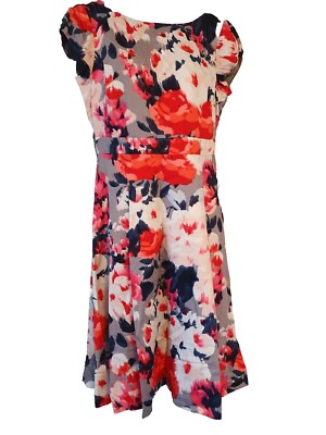 strapless open back dress The Amara Midi Dress in Red – Solace London main image 1