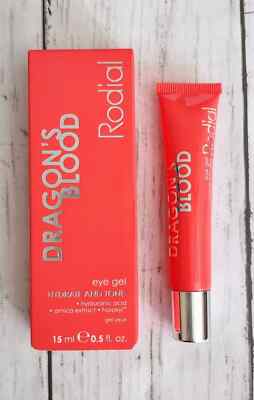 RODIAL Dragon's Blood Eye Gel Hydrate & Tone 0.5 oz/ 15ml Full Size NEW NIB