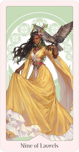 Heavenly Bloom Tarot Cards Fortune Teller Psychic Medium Witch Salem Magic Gift - Picture 10 of 11