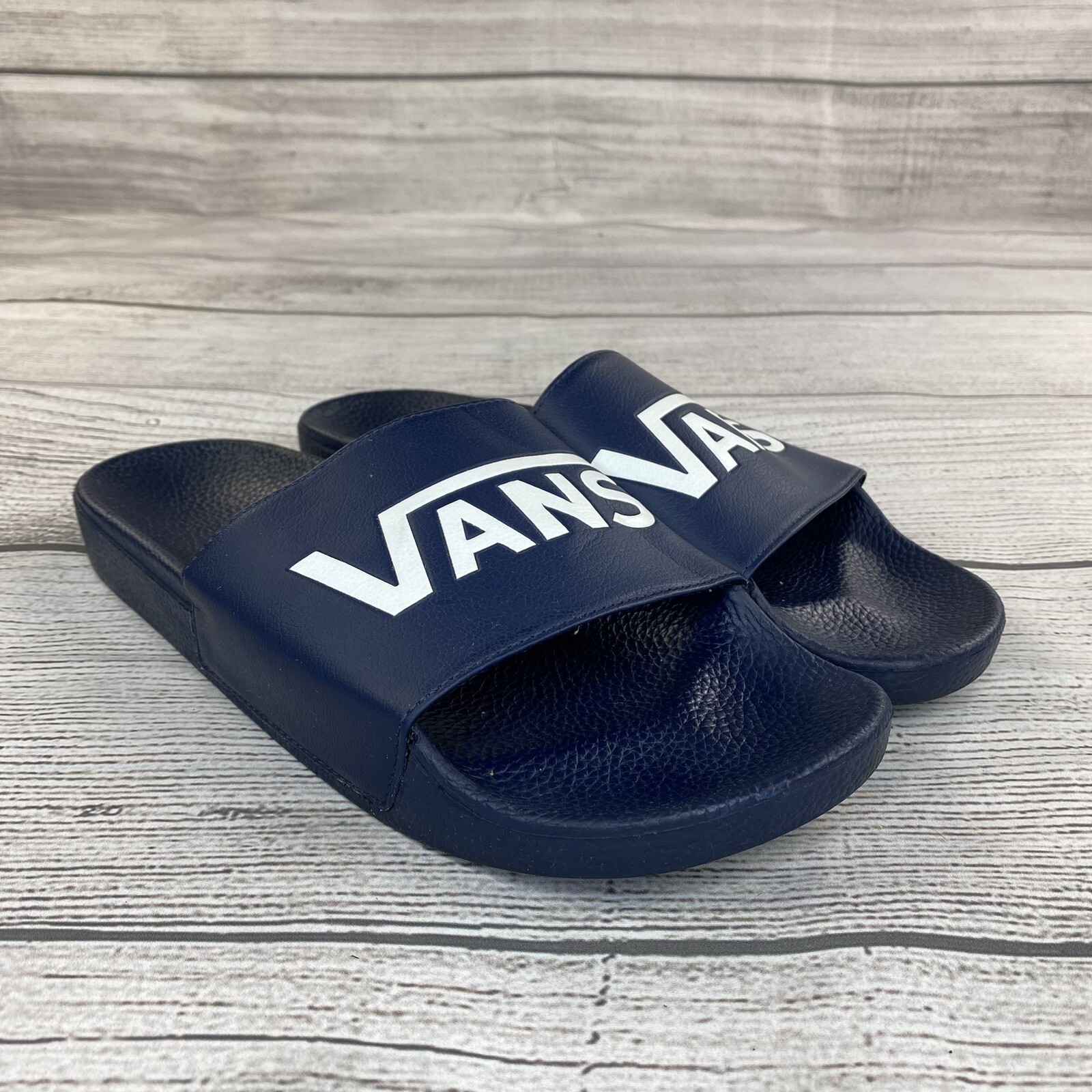 Vans La Costa Slides Men Size 13 Slip On Open Toe Synthetic Sandals 500383 BLUE thumbnail 5