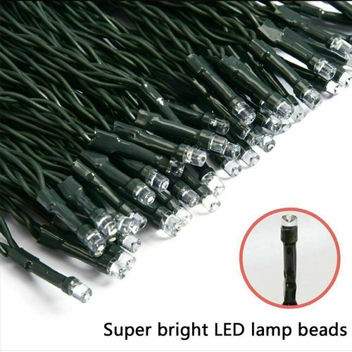 500LED Multicolor Solar Garland Fairy String Lights 50M Waterproof Xmas Wedding - Picture 11 of 12