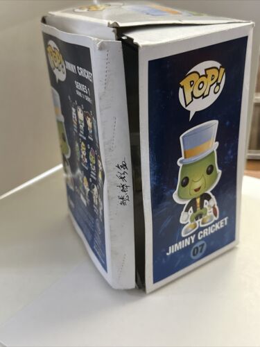 Funko Pop! Vinile Disney - Jiminy Cricket #07 Disney Store 2012 Pinocchio Sciolto - Foto 11 di 15