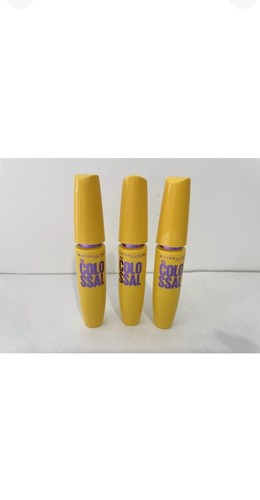3 Maybelline The Colossal Volume Mascara, # 703 Glam Brown 31 Fl OZ READ NOTE* - Picture 2 of 2