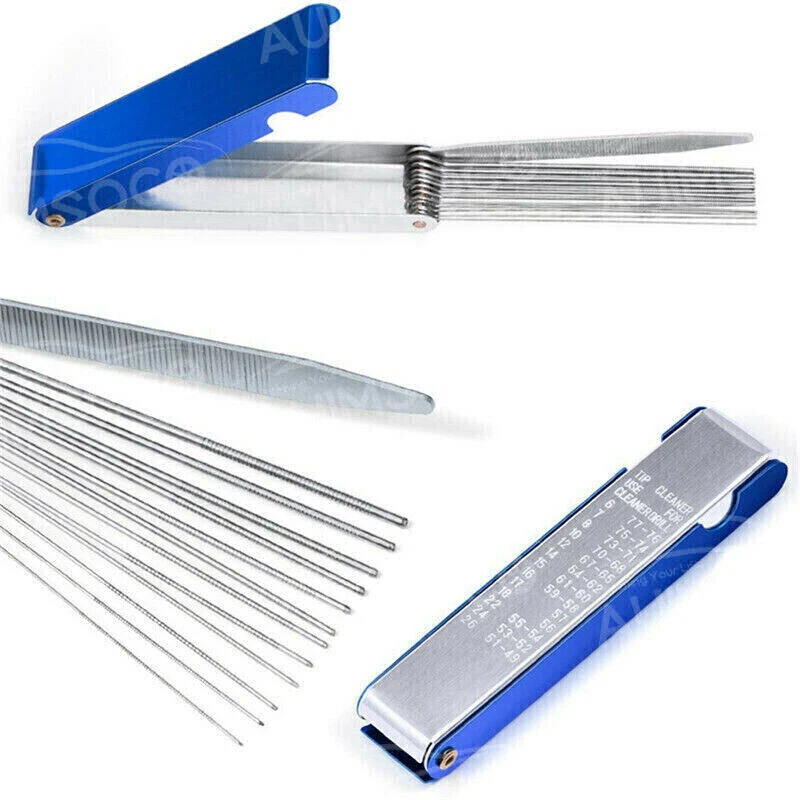 For Motorcross Honda CR Kawasaki KX Carb Carburettor Cleaner Wire Tool Brush Set - Image 4 of 4