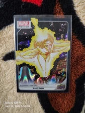 Marvel Trading Card Platinum Teal Wave /799 Photon