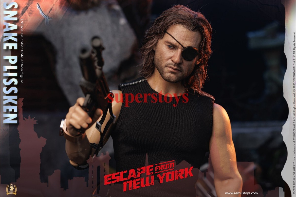 Asmus Toys CRW004AH 1/6 Escape from New York Snake Plissken