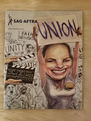 SAG-AFTRA MAGAZINE FALL/WINTER 2023 FRAN DRESCHER AS NORMA RAE BILLION $$ DEAL