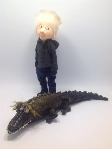 Cloth Art Doll Pattern "Leo and Queenie" by Jill Maas - Picture 3 of 3